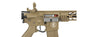 Lancer Tactical Airsoft Gun 370 - 395 FPS Enforcer BATTLE HAWK 14" AEG - TAN