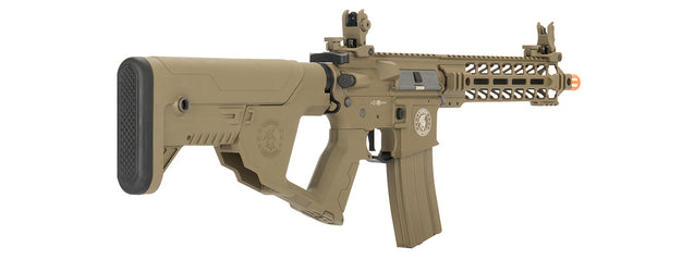 Lancer Tactical Airsoft Gun 370 - 390 FPS Enforcer BATTLE HAWK AEG w/ Alpha Stock - TAN