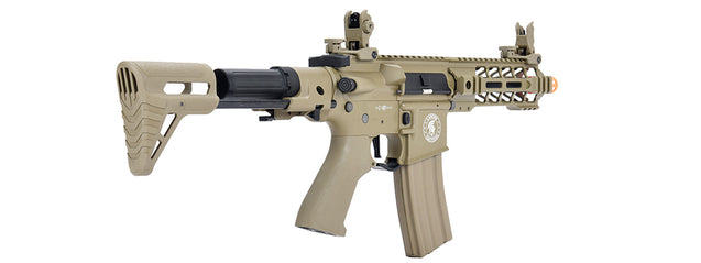 Lancer Tactical Proline Battle Hawk Pdw Aeg [High Fps] (Tan) Airsoft Gun