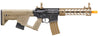 Airsoft Gun Lancer Tactical Two-Tone Enforcer Battle Hawk Airsoft AEG w/ Alpha Stock (Color: Black / Tan)