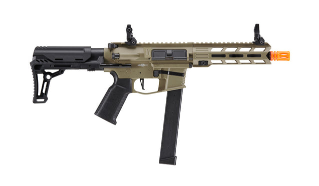 Lancer Tactical Gen 2 9mm Battle X CQB Carbine Airsoft AEG (Color: Tan)