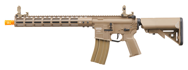 Lancer Tactical Archon 14" M-LOK Proline Series M4 Airsoft Rifle w/ Crane Stock (Color: Tan)