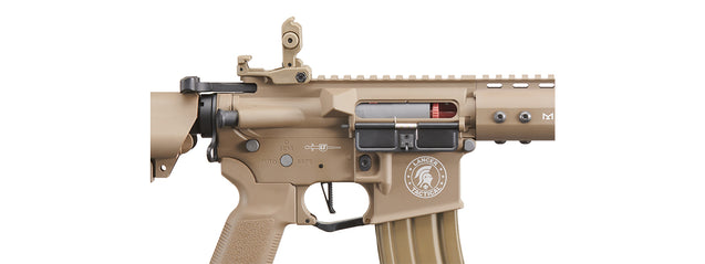 Lancer Tactical Archon 9" M-LOK Proline Series M4 Airsoft Rifle w/ Crane Stock (Color: Tan)