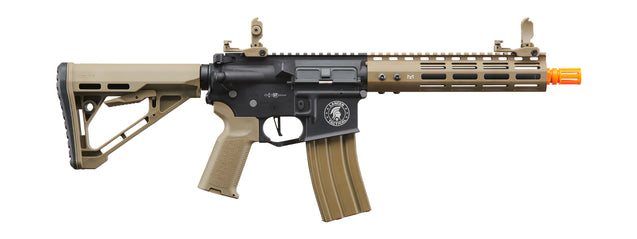 Airsoft Gun Lancer Tactical Archon 9" M-LOK Proline Series M4 Airsoft Rifle w/ Delta Stock (Color: Two-Tone)