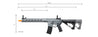 Airsoft Gun Lancer Tactical Archon 14" M-LOK Proline Series M4 Airsoft Rifle w/ Delta Stock (Color: Gray)