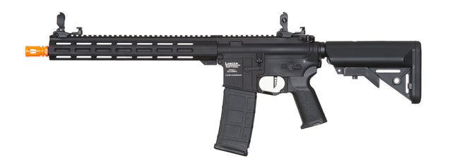 Airsoft Gun Lancer Tactical Viking 13" M-LOK Proline Series M4 Airsoft Rifle w/ Crane Stock (Color: Black)