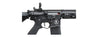 Lancer Tactical Blazer 7" M-LOK Proline Series M4 Airsoft Rifle w/ Delta Stock & Mock Suppressor (Color: Black)