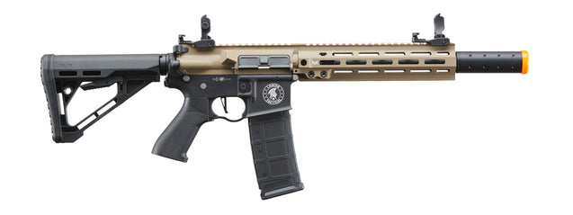 Lancer Tactical Blazer 10" M-LOK Proline Series M4 Airsoft Rifle with Delta Stock & Mock Suppressor