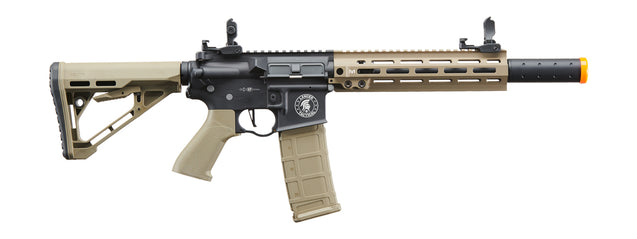 Lancer Tactical Blazer 10" M-LOK Proline Series M4 Airsoft Rifle with Delta Stock & Mock Suppressor