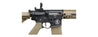 Lancer Tactical Blazer 7" M-LOK Proline Series M4 Airsoft Rifle with Delta Stock & Mock Suppressor (Color: Two-Tone)