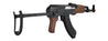 Lancer Tactical AK47 Airsoft AEG Rifle w/ Folding Stock, Battery & Charger (Color: Black / Faux Wood)