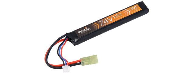 LT7.4V1300S20C Lipo 7.4V 1300Mah Battery - Stick Airsoft Gun Accessories