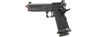 Lancer Tactical Knightshade Hi-Capa Gas Blowback Airsoft Pistol w/ Red Dot Mount (Color: Blue)