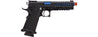 Lancer Tactical Knightshade Hi-Capa Gas Blowback Airsoft Pistol (Color: Black & Blue)