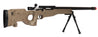 M1196T Bolt Action Airsoft Sniper Rifle W/ Folding Stock (TAN)