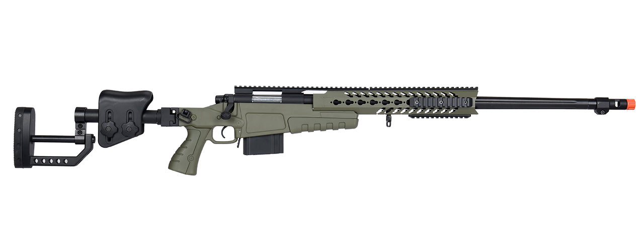 WellFire MB4418-2 Bolt Action Airsoft Sniper Rifle (OD GREEN) - Army ...