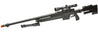 WellFire MBG86B Bolt Action Gas Powered Airsoft Sniper Rifle w/ Scope and Bipod (Color: Black)