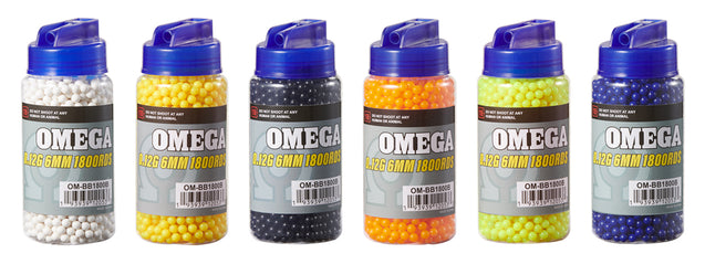 Omega 1800 Round 0.12g BB Bottle