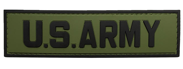 G-Force U.S. Army PVC Morale Patch (OD/Black)