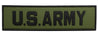 G-Force U.S. Army PVC Morale Patch (OD/Black)