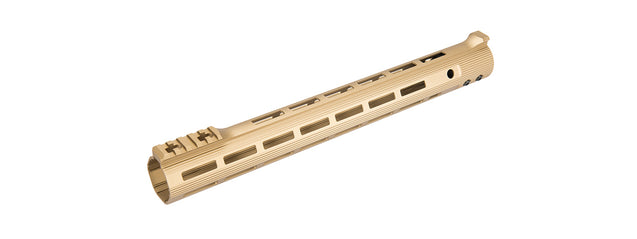 Ranger Armory 15" M-Lok Modular Handguard Rail For Airsoft Rifles [Type 2] (Tan)