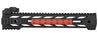 Ranger Armory Airsoft Gun 7-Section M-Lok Narrow Rail Panels, 4pc (Red)