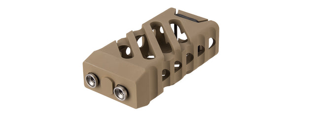 Ranger Armory Skeletonized Keymod Vertical Foregrip - Cross Cut (Tan)