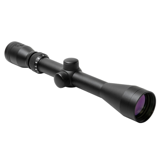Gen II 3-9x40 P4 Sniper Reticle Rifle Scope with Weaver Rings