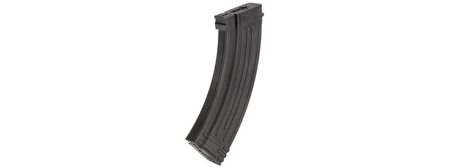 140Rd Mid Capacity Polymer Airsoft Magazine For Ak Aegs (Black) Airsoft Gun Accessories