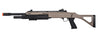 Fabarm Stf/12 Long Barrel Shotgun W/ Fixed Stock (Dark Earth + Black)