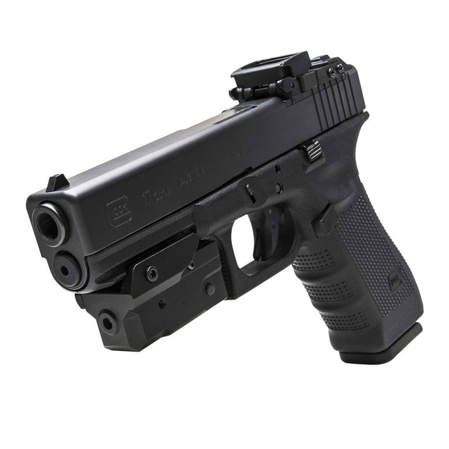 NcSTAR Compact Pistol Blue Laser with Strobe And KeyMod UnderMount - Black