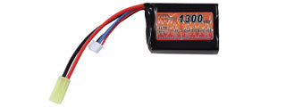 VB Power High Performance 11.1v 1300 mAh 20C / 40 LiPo Brick Battery