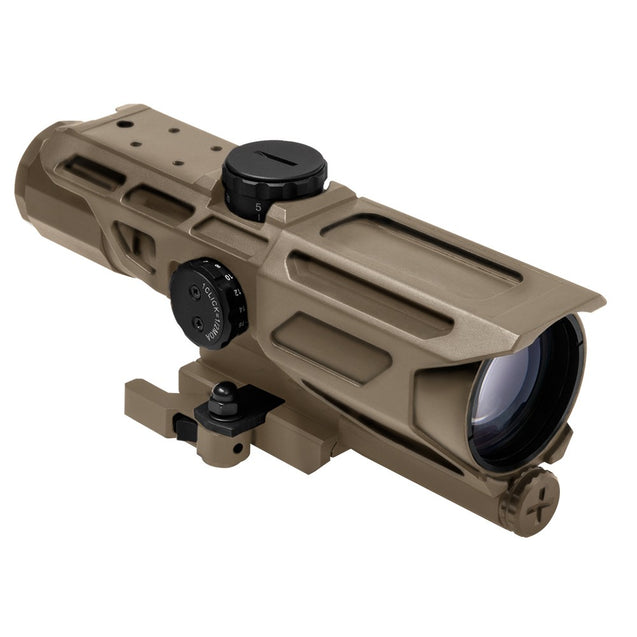 Gen3 Mark III Tactical 3-9X40 Scope with Quick Release Mount - P4 SNIPER Tan