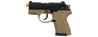 WE Tech Bulldog Compact Full Metal Gas Blowback Airsoft Pistol (Tan)