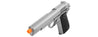 WE Tech 1911 MEU Airsoft Gas Blowback Pistol w/ Classic Grips (Silver)