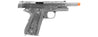 We Tech Full Metal Gas Blowback Floral Pattern 1911 (Silver)