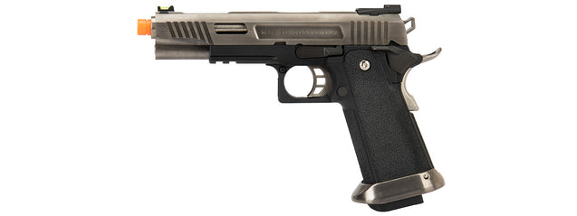 We Tech Hi-Capa 5.1 "T-Rex" Competiton Gas Blowback Pistol (Silver)