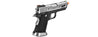 WE Tech 3.8 Velociraptor Full Metal Hi-Capa Gas Blowback Airsoft Pistol (BLACK)