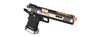 WE-Tech Hi-Capa 6" IREX Full Auto Competition GBB Airsoft Pistol (Black / Silver / Gold Barrel / With Markings)