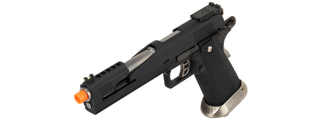 We Tech 1911 Hi-Capa T-Rex Competition Gas Blowback Airsoft Pistol Gun W/ Top Ports 