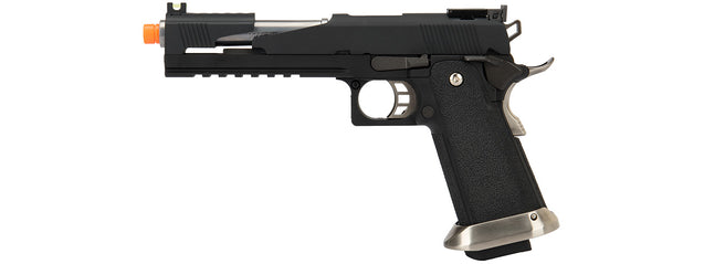 We Tech 1911 Hi-Capa T-Rex Competition Gas Blowback Airsoft Pistol Gun W/ Top Ports 