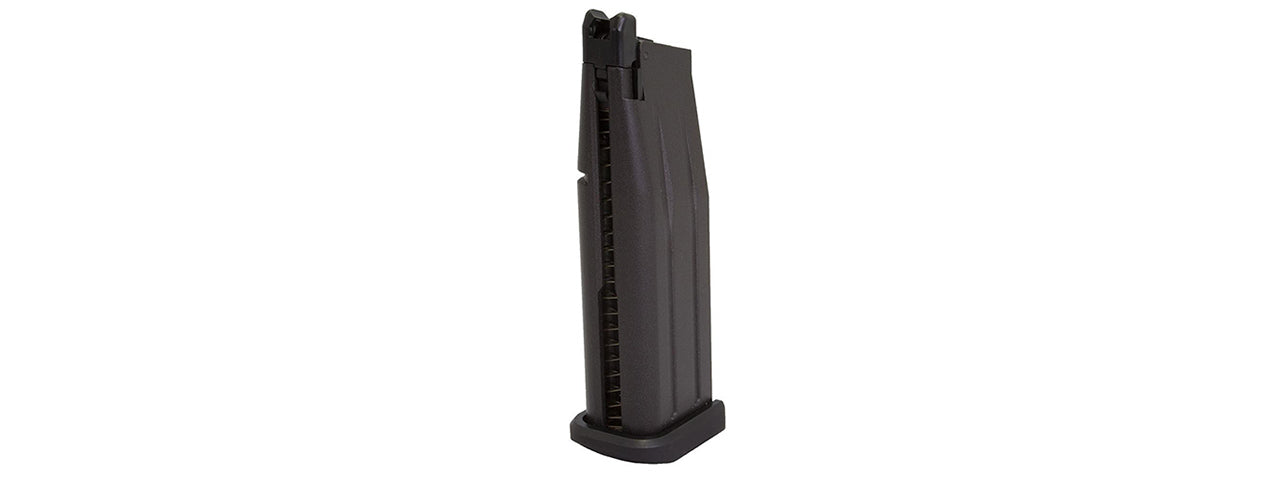 We Tech 25rd 3.8 / 4.3 Hi-Capa Gas Blowback Pistol Magazine (Black ...