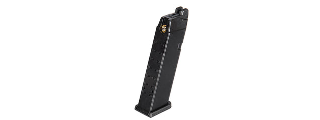 We Tech G17 / G18 25rd Metal Gas Blowback Magazine (Black)