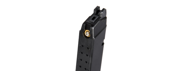 We Tech G17 / G18 25rd Metal Gas Blowback Magazine (Black)