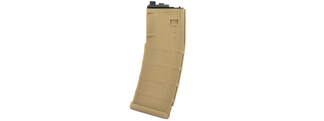 We Tech 30Rd Msk Series Gas Blowback Gbbr Airsoft Magazine (Tan)