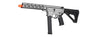 Zion Arms R&D Precision Licensed PW9 Mod 1 Long Rail Airsoft Rifle with Delta Stock (Color: Grey)