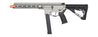 Zion Arms R&D Precision Licensed PW9 Mod 1 Long Rail Airsoft Rifle with Delta Stock (Color: Grey)