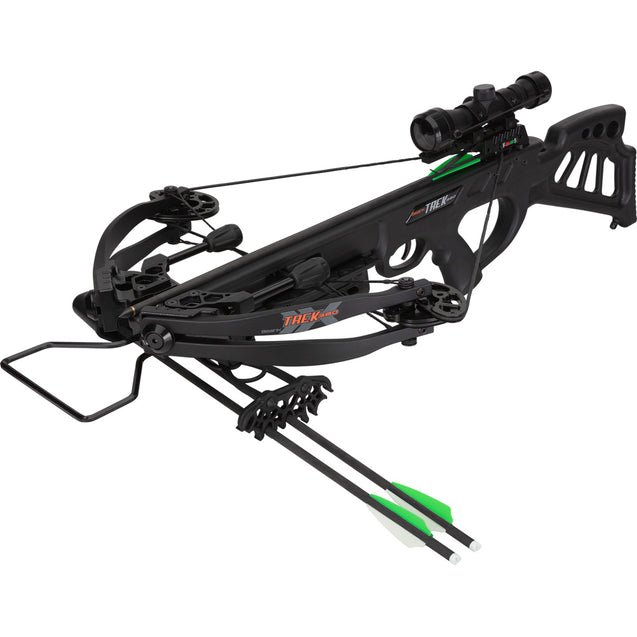 Bear X Trek 380 Fps Crossbow Black Color With 4x32 Multi Crosshair Scope