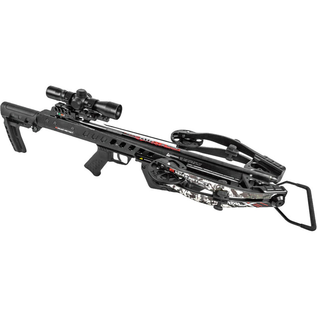 Killer Instinct Fatal-X Crossbow Package Camo With LUMIX 4 x 32 IR-W Scope