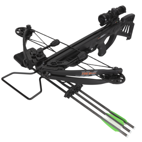 Bear X Trek 380 Fps Crossbow Black Color With 4x32 Multi Crosshair Scope